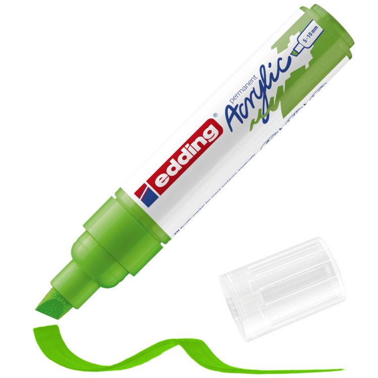 Produktbild: edding Acrylmarker 5000 gelbgr&uuml;n 5-10mm