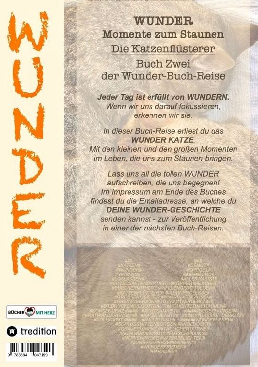 Produktbild: WUNDER / Momente zum Staunen - Buch Zwei / Die Katzenfl&uuml;sterer