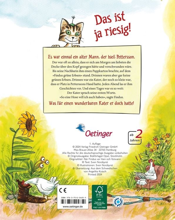 Pettersson und Findus. Wie Findus zu Pettersson kam