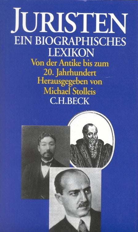 Produktbild: Juristen. Ein biographisches Lexikon