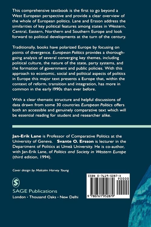 Produktbild: European Politics