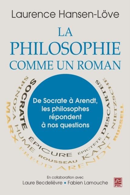 Produktbild: La philosophie comme un roman