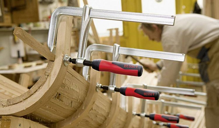 Produktbild: Bessey GZ40-12-2K Tiefspann-Schraubzwinge Spann-Weite (max.):400 mm Ausladungs-Ma&szlig;e:120 mm