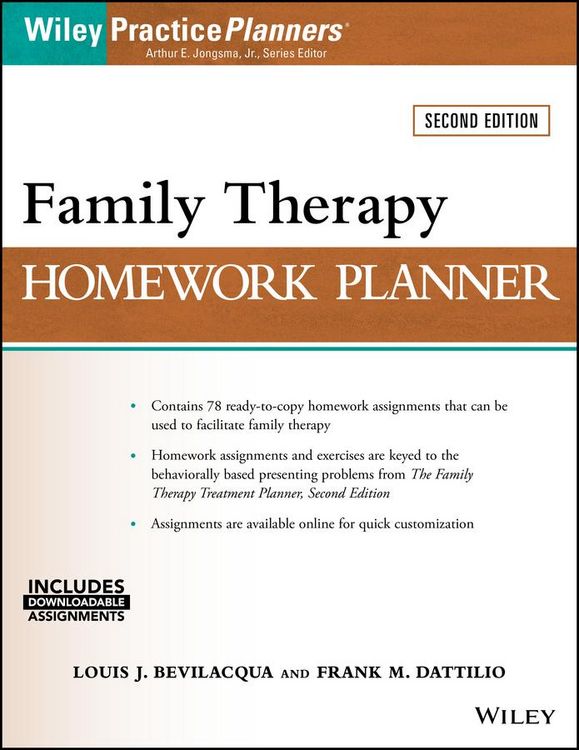 Produktbild: Family Therapy Homework Planner