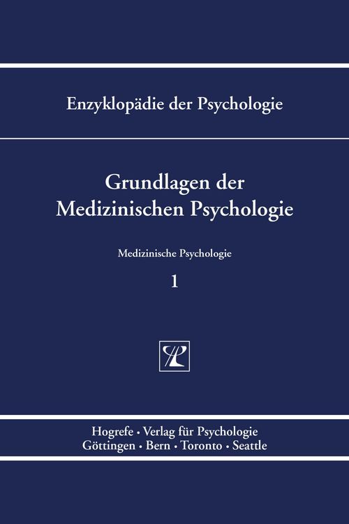 Produktbild: Grundlagen der Medizinischen Psychologie
