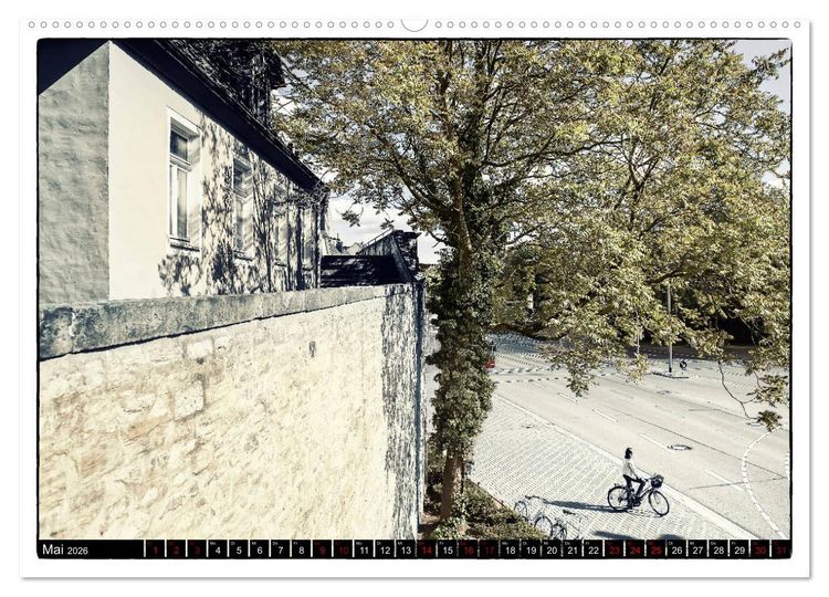 Produktbild: Osnabr&uuml;ck f&auml;hrt Fahrrad (Wandkalender 2026 DIN A2 quer), CALVENDO Monatskalender