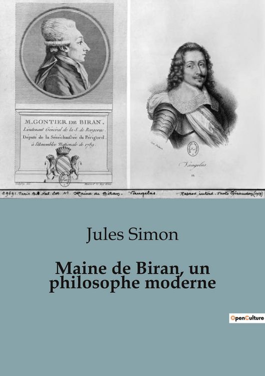 Produktbild: Maine de Biran, un philosophe moderne