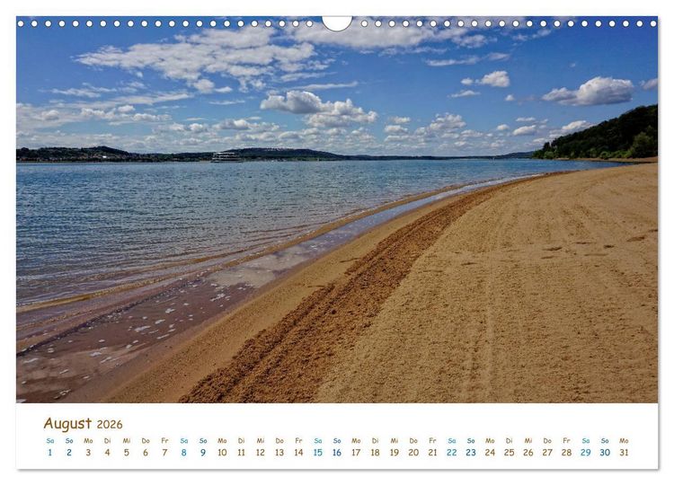 Produktbild: Brombachsee und Umgebung (Wandkalender 2026 DIN A3 quer), CALVENDO Monatskalender
