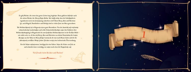 Produktbild: Der inoffizielle Rezept-Adventskalender f&uuml;r Potter-Fans