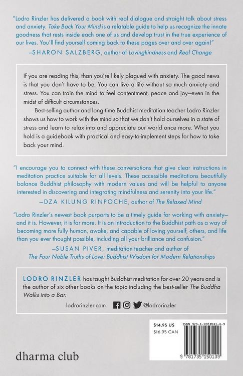Produktbild: Take Back Your Mind