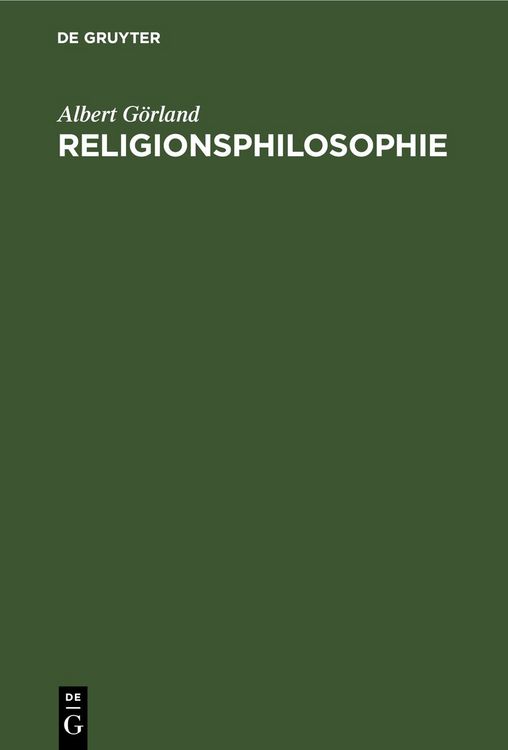 Produktbild: Religionsphilosophie