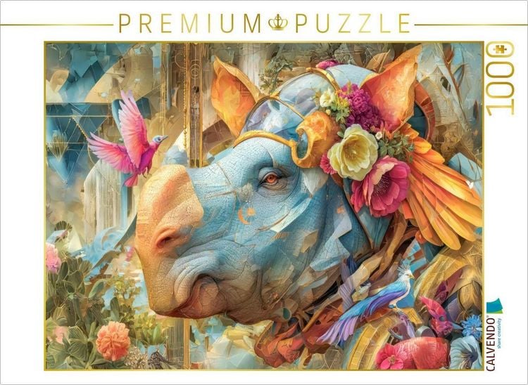 Produktbild: CALVENDO Puzzle Werke der Fantasie | 1000 Teile Lege-Gr&ouml;&szlig;e 64x48cm Foto-Puzzle f&uuml;r gl&uuml;ckliche Stunden