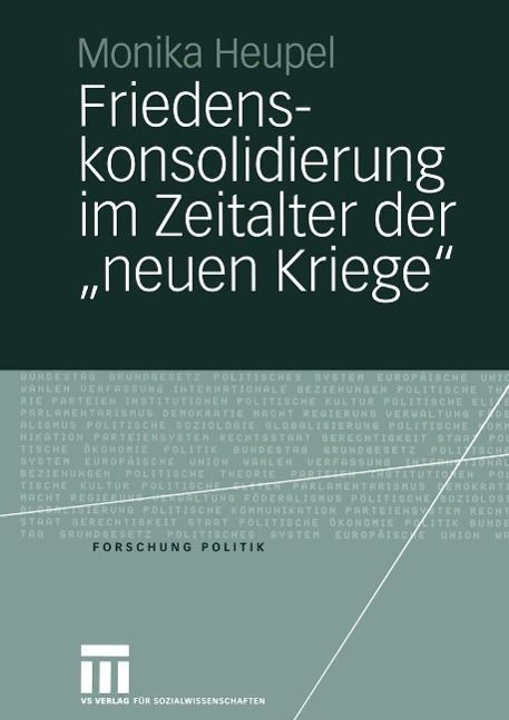 Produktbild: Friedenskonsolidierung im Zeitalter der "neuen Kriege"