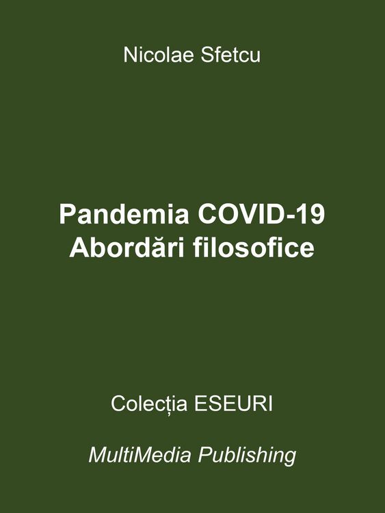 Produktbild: Pandemia COVID-19 - Abordari filosofice