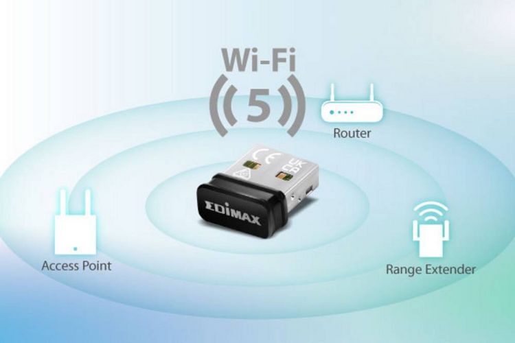 Produktbild: EDIMAX EW-7811ULC WLAN Adapter USB-A (USB 2.0)