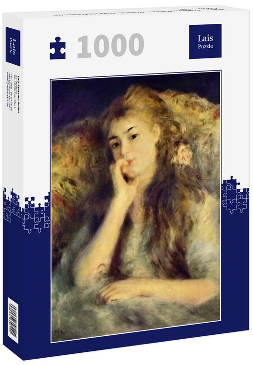Produktbild: Lais Puzzle Pierre-Auguste Renoir - Portr&auml;t eines M&auml;dchens (In Gedanken) 1000 Teile