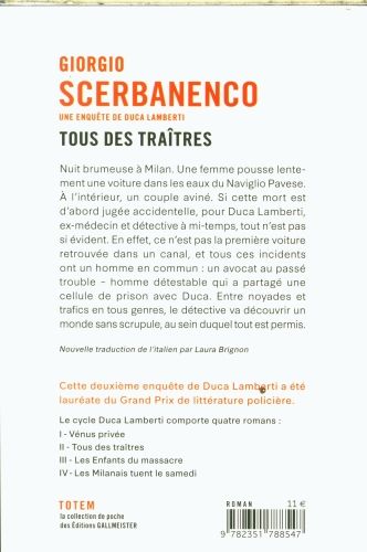 Produktbild: Tous des tra&icirc;tres. Une enqu&ecirc;te de Duca Lamberti