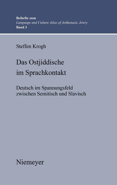 Produktbild: Das Ostjiddische im Sprachkontakt