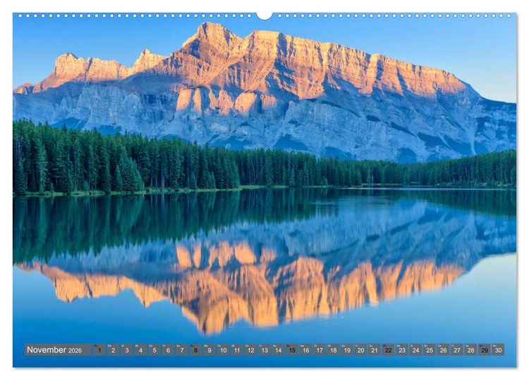 Produktbild: Kanada der Westen (hochwertiger Premium Wandkalender 2026 DIN A2 quer), Kunstdruck in Hochglanz