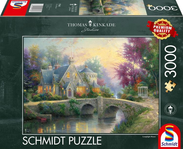 Bild vom Artikel Puzzle Thomas Kinkade: Abendstimmung 3000 Teile vom Autor Thomas Kinkade