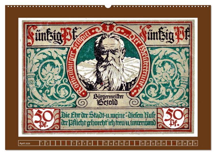 Produktbild: Gru&szlig; aus Rothenburg ob der Tauber (Wandkalender 2026 DIN A2 quer), CALVENDO Monatskalender