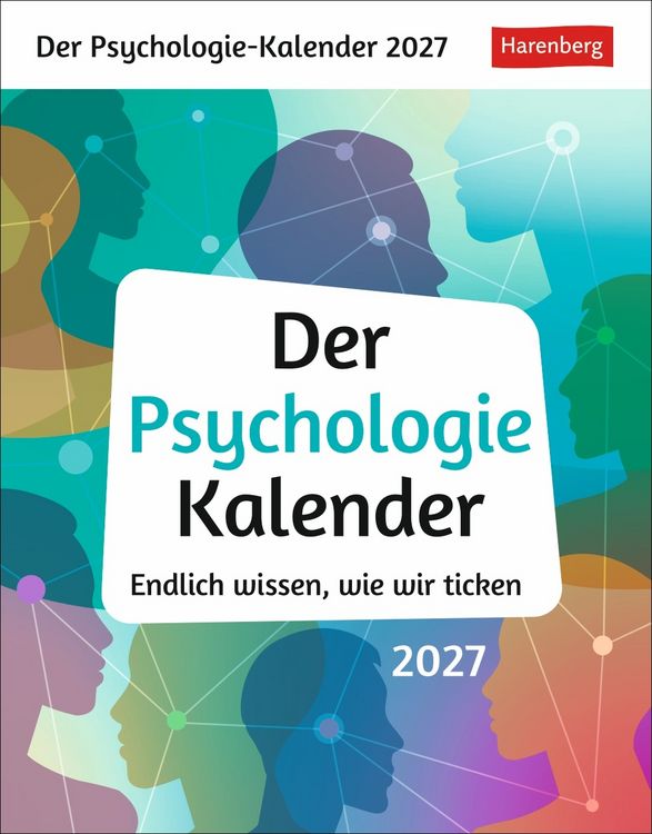 Produktbild: Der Psychologie-Kalender Tagesabrei&szlig;kalender 2027 - Endlich wissen, wie wir ticken