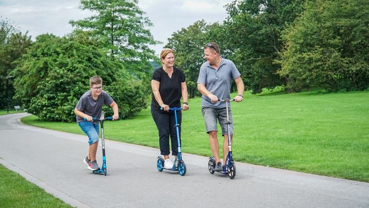 Produktbild: SIX DEGREES Alu Scooter 205 pastellrosa