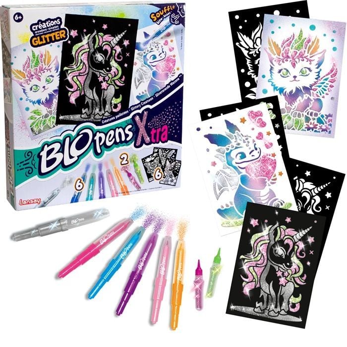 Produktbild: BLOPENS - Spr&uuml;hstifteset X-TRA Glitzertiere