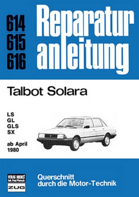 Produktbild: Talbot Solara ab April 1980