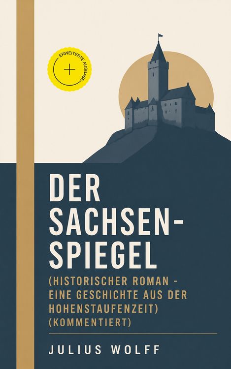 Produktbild: Der Sachsenspiegel (Historischer Roman - Eine Geschichte aus der Hohenstaufenzeit) (Kommentiert)