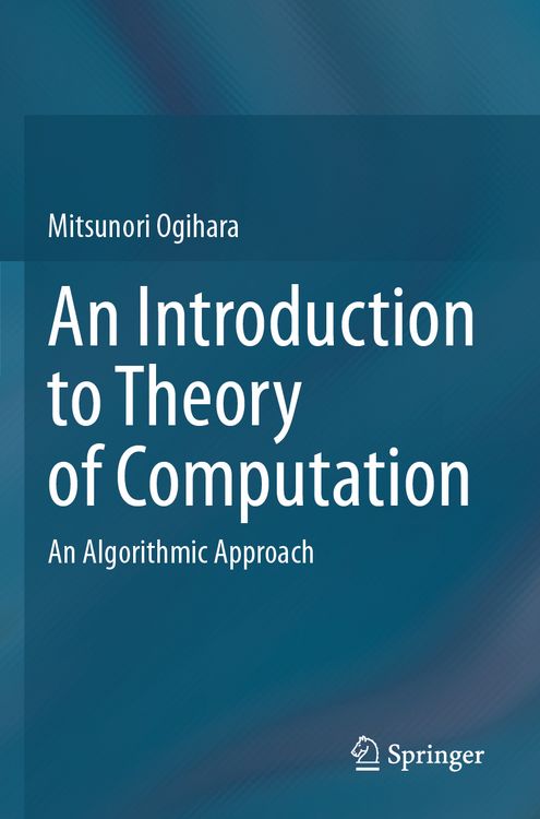 Produktbild: An Introduction to Theory of Computation