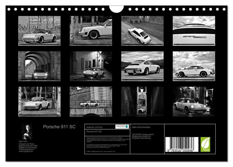 Produktbild: Porsche 911 SC (Wandkalender 2026 DIN A4 quer), CALVENDO Monatskalender