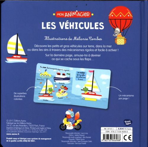 Produktbild: Les v&eacute;hicules