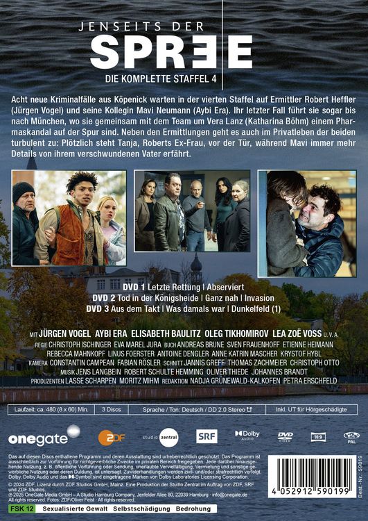 Produktbild: Jenseits der Spree - Staffel 4 [3 DVDs]