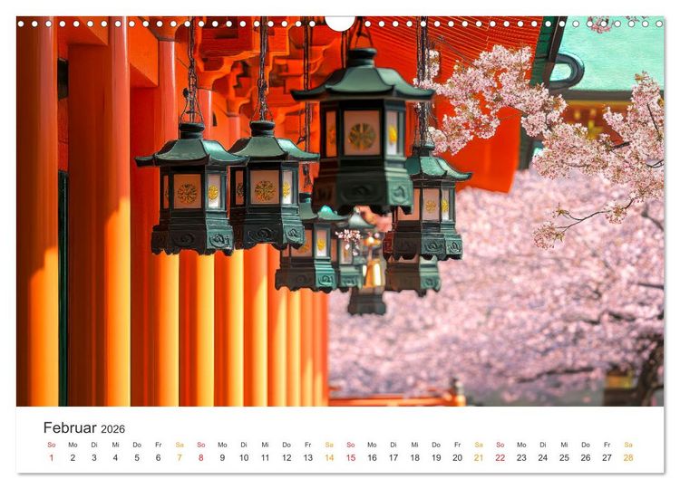 Produktbild: Japan - Tradition und Innovation (Wandkalender 2026 DIN A3 quer), CALVENDO Monatskalender