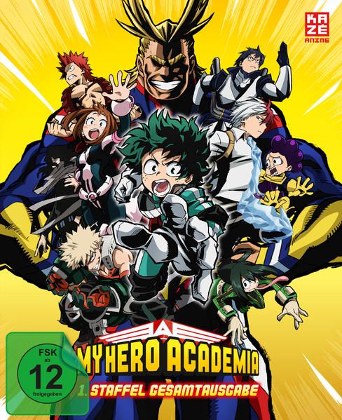 Produktbild: My Hero Academia - 1. Staffel - Gesamtausgabe - DVD Box (Deluxe Edition) [3 DVDs]