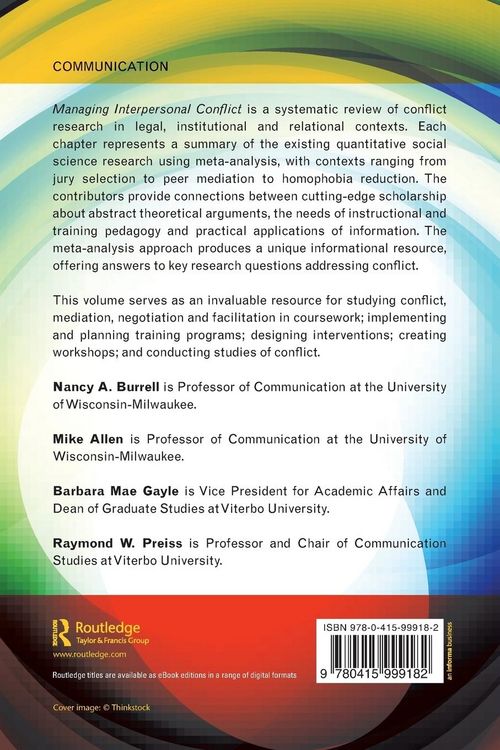 Produktbild: Managing Interpersonal Conflict