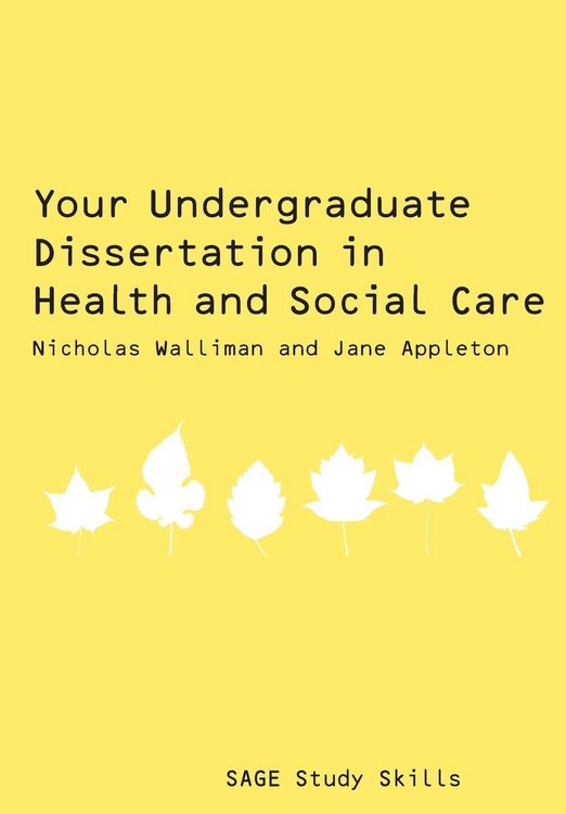 Produktbild: Your Undergraduate Dissertation in Health and Social Care