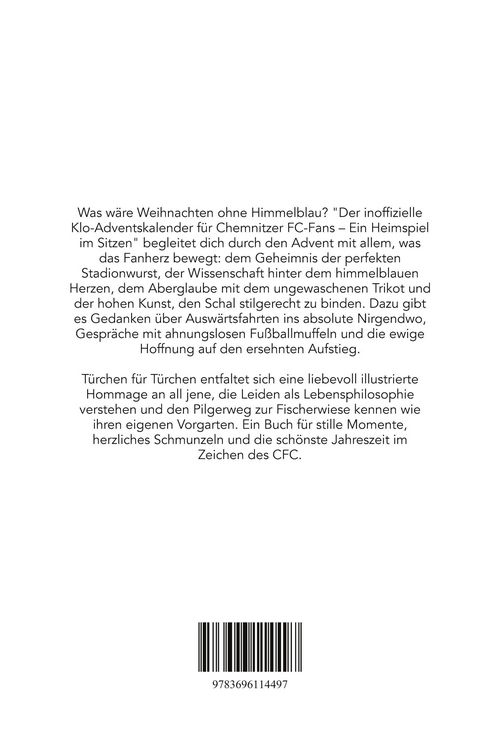 Produktbild: Der inoffizielle Klo-Adventskalender f&uuml;r Chemnitzer FC-Fans