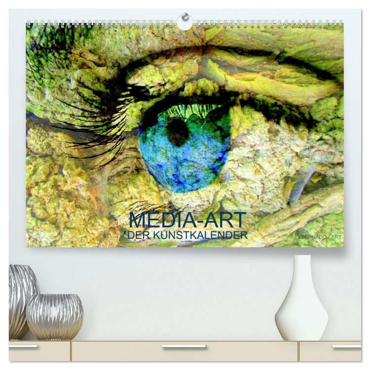 Produktbild: MEDIA-ART Der Kunstkalender (hochwertiger Premium Wandkalender 2026 DIN A2 quer), Kunstdruck in Hochglanz