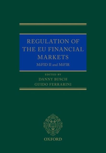 Produktbild: Regulation of the EU Financial Markets