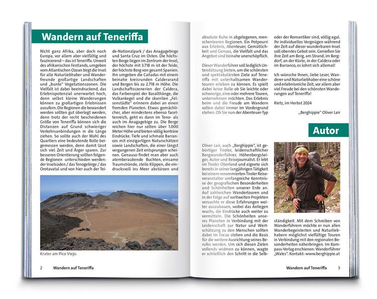 Produktbild: KOMPASS Wanderf&uuml;hrer Teneriffa, 90 Touren mit Extra-Tourenkarte