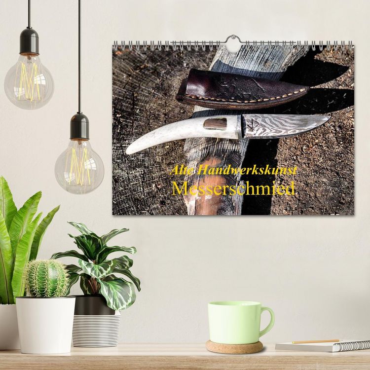 Produktbild: Alte Handwerkskunst Messerschmied (Wandkalender 2026 DIN A4 quer), CALVENDO Monatskalender