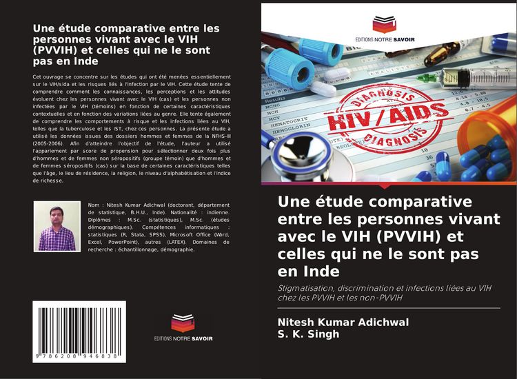 Produktbild: Une &eacute;tude comparative entre les personnes vivant avec le VIH (PVVIH) et celles qui ne le sont pas en Inde