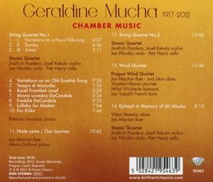 Produktbild: Geraldine Mucha:Chamber Music