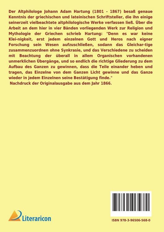 Produktbild: Die Religion und Mythologie der Griechen