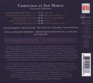 Produktbild: Vocal Concert Dresden/Kopp, P: Christmas At San Marco-Venezi