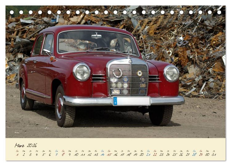 Produktbild: Klassiker mit Stern (Tischkalender 2026 DIN A5 quer), CALVENDO Monatskalender