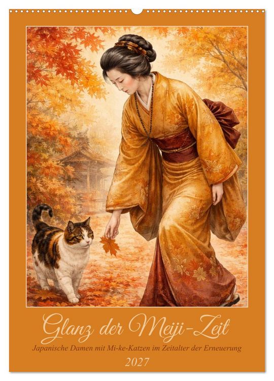 Produktbild: Glanz der Meiji-Zeit (Wandkalender 2027 DIN A2 hoch), CALVENDO Monatskalender