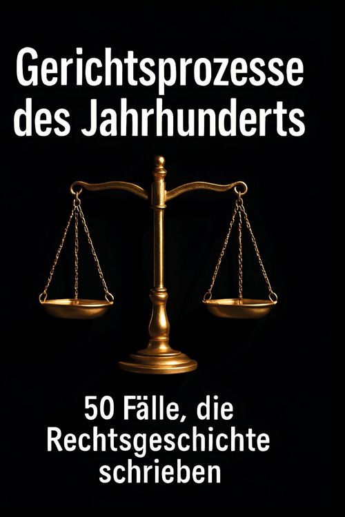 Produktbild: Gerichtsprozesse des Jahrhunderts